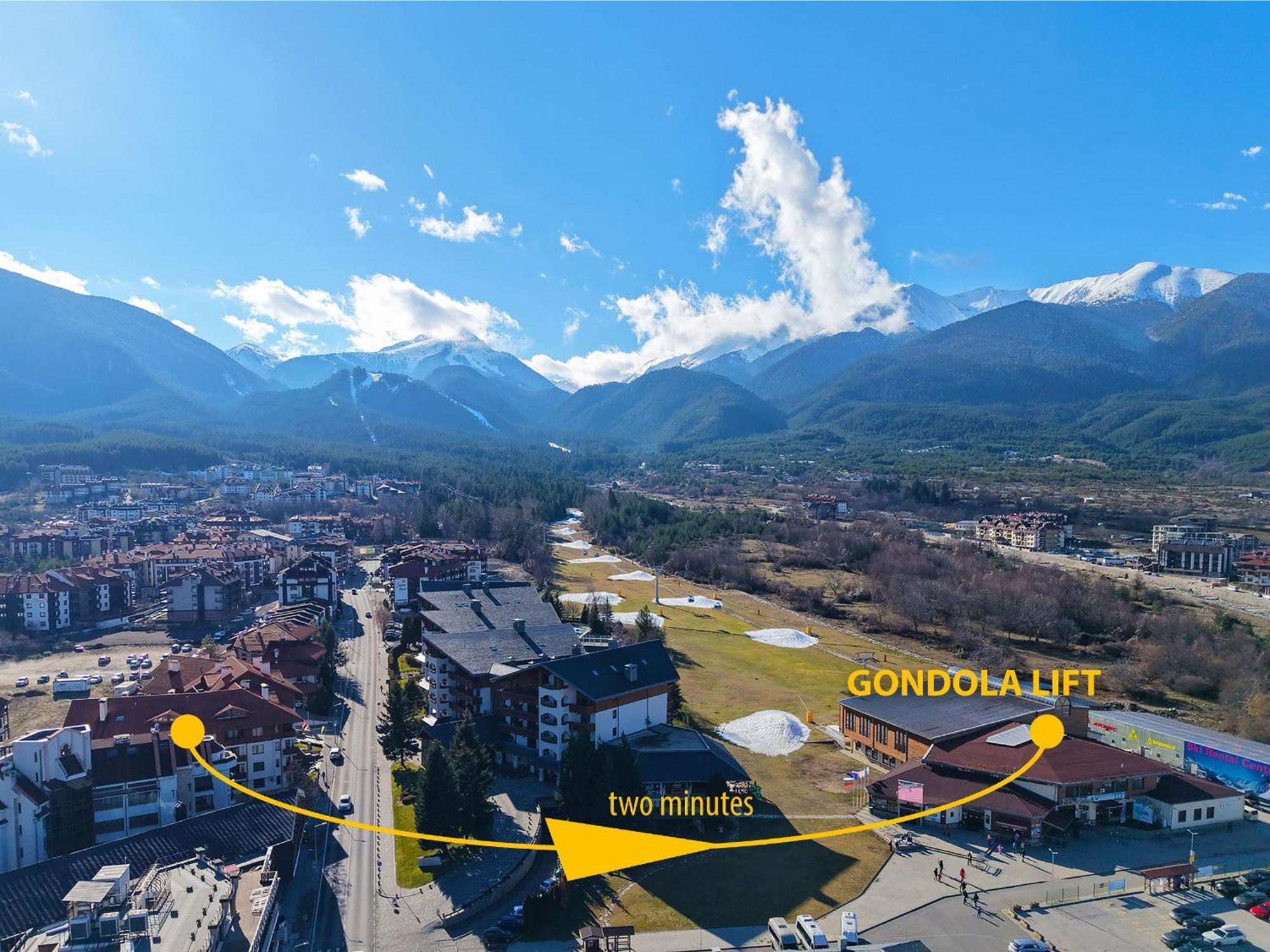 Nice And Quiet Apartment Next To Gondola Lift. Bansko Bagian luar foto